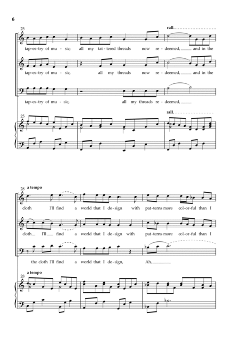 A Tapestry of Music 3-Part scores gallery preview page 4