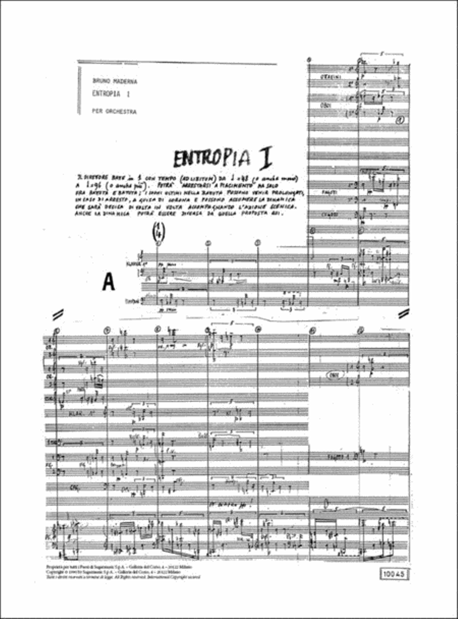 Entropia I Entropia I Chamber Orchestra scores gallery preview page 2