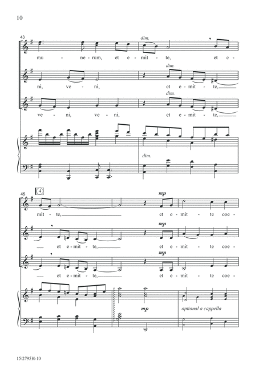 O Lux Beatissima SSA scores gallery preview page 11
