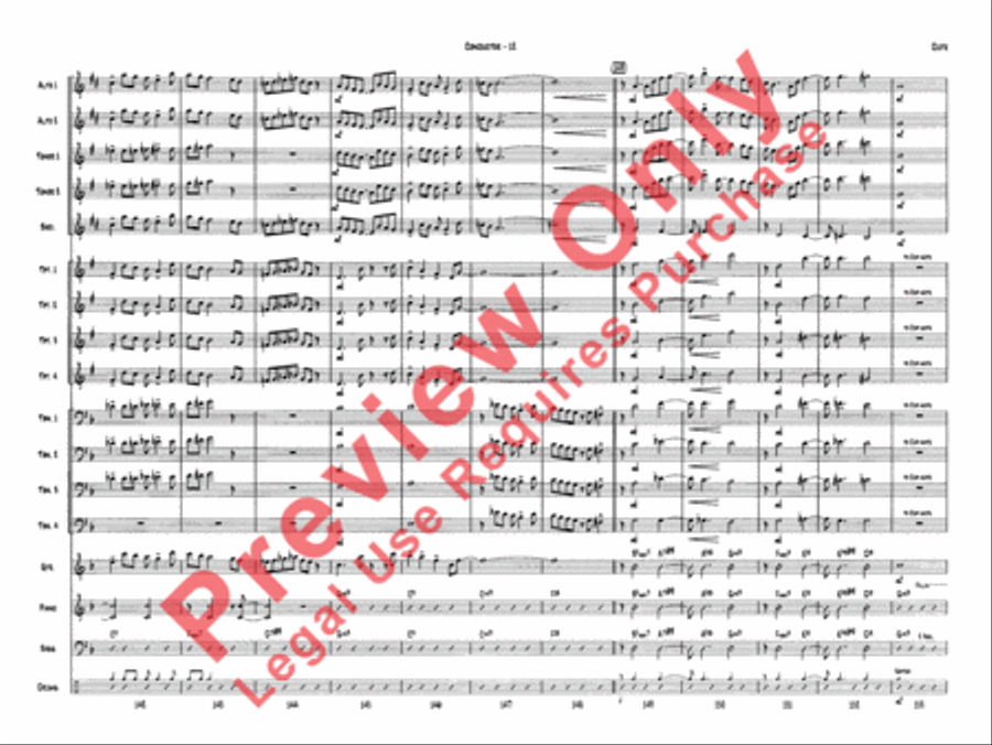 Cute Jazz Ensemble scores gallery preview page 14