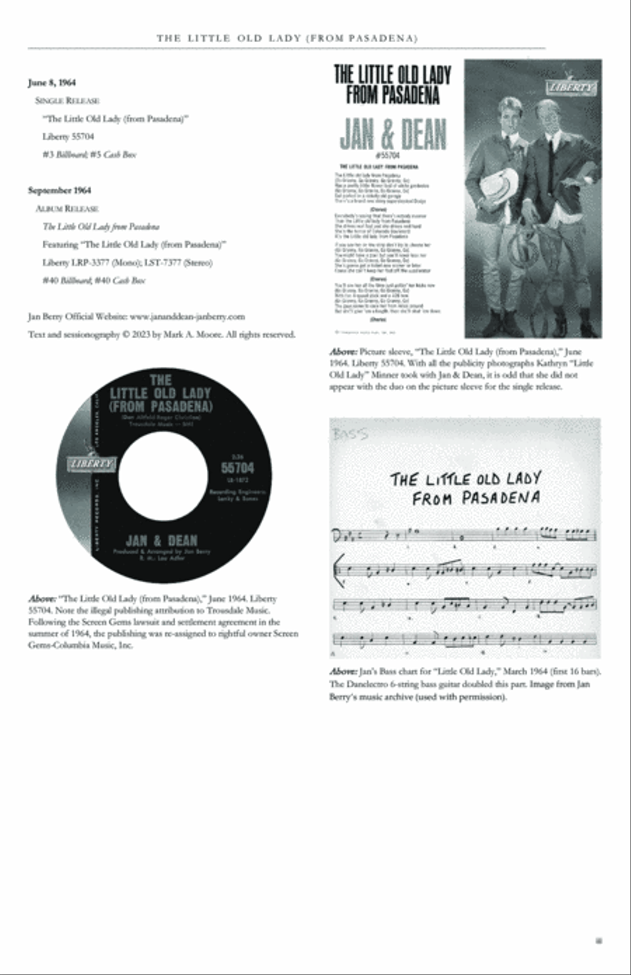 The Little Old Lady (from Pasadena) Jazz Ensemble scores gallery preview page 5