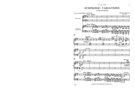 Symphonic Variations For Piano & Orchestra