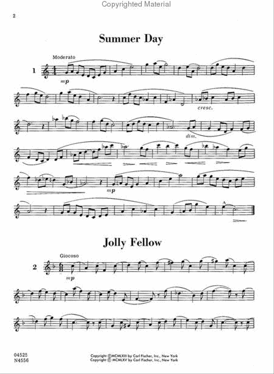 50 Rambles Saxophone scores gallery preview page 2