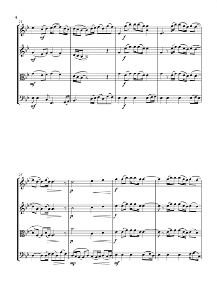 Have I Told You Lately String Trio scores gallery preview page 6