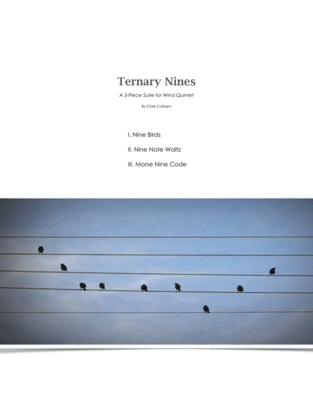Ternary Nines - 3-Part Suite for Wind Quintet image number null
