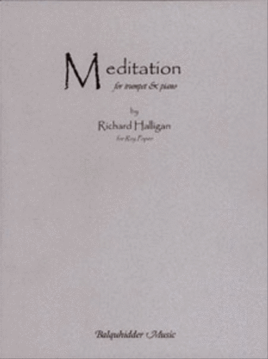 Meditation Trumpet Solo scores gallery preview page 1