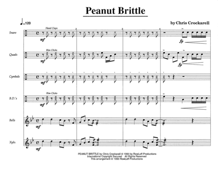 Peanut Brittle w/Tutor Tracks