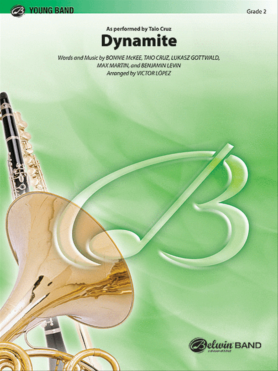 Dynamite Concert Band scores gallery preview page 1