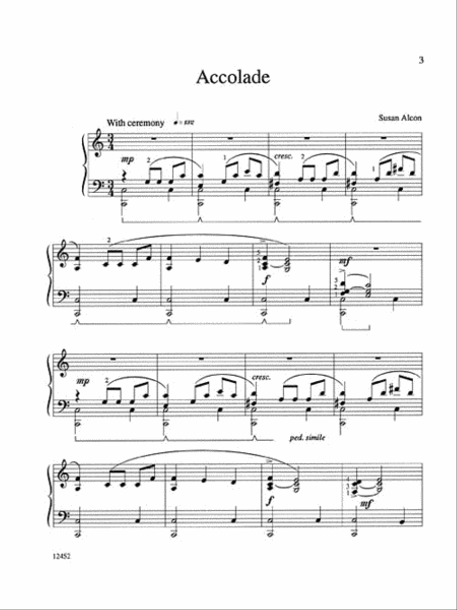 Potpourri Piano scores gallery preview page 3