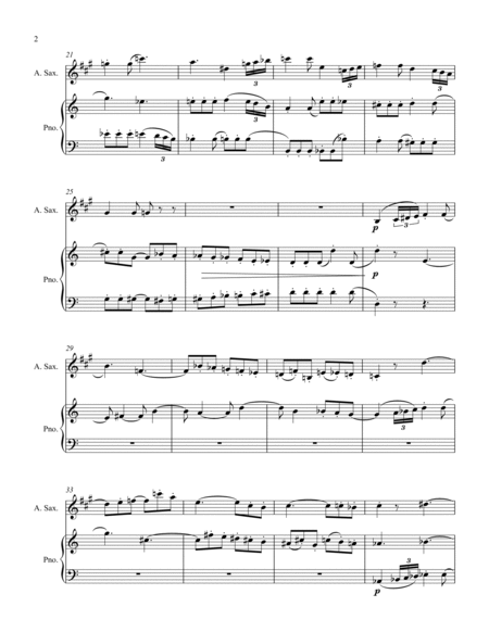 Fugue for Saxophone and Piano image number null