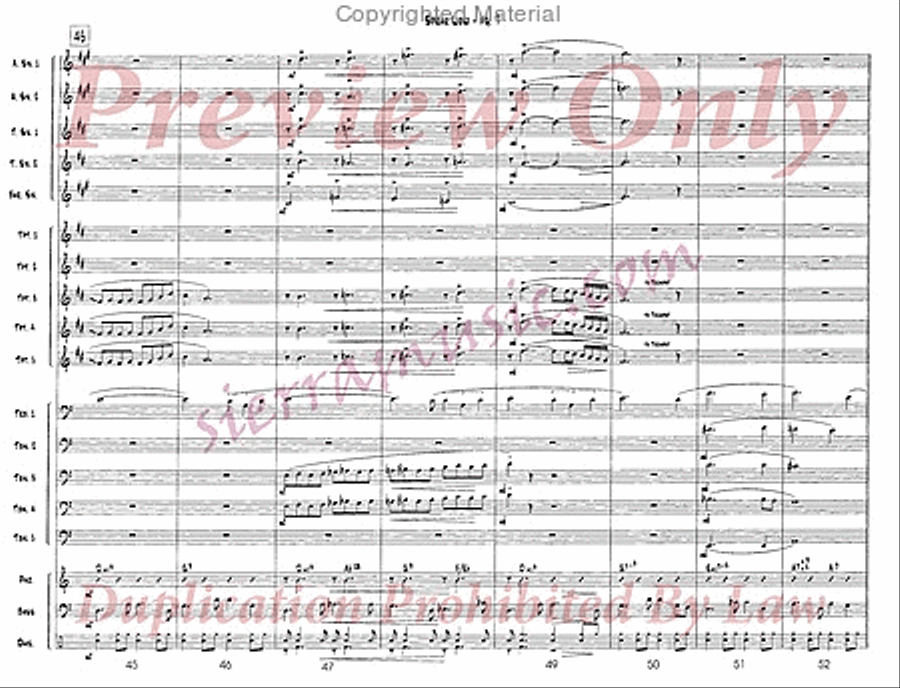Speak Low Jazz Ensemble scores gallery preview page 8