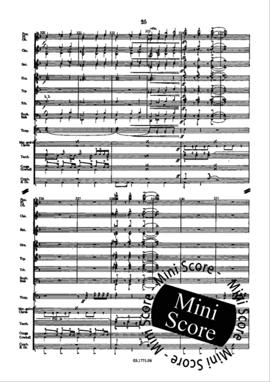 Eviva Caecilia Big Band scores gallery preview page 27
