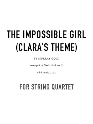 Book cover for The Impossible Girl