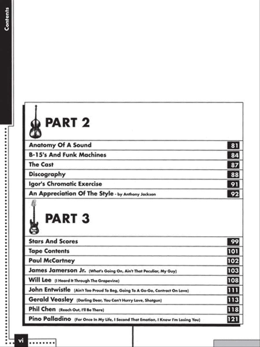 Standing in the Shadows of Motown Guitar scores gallery preview page 3