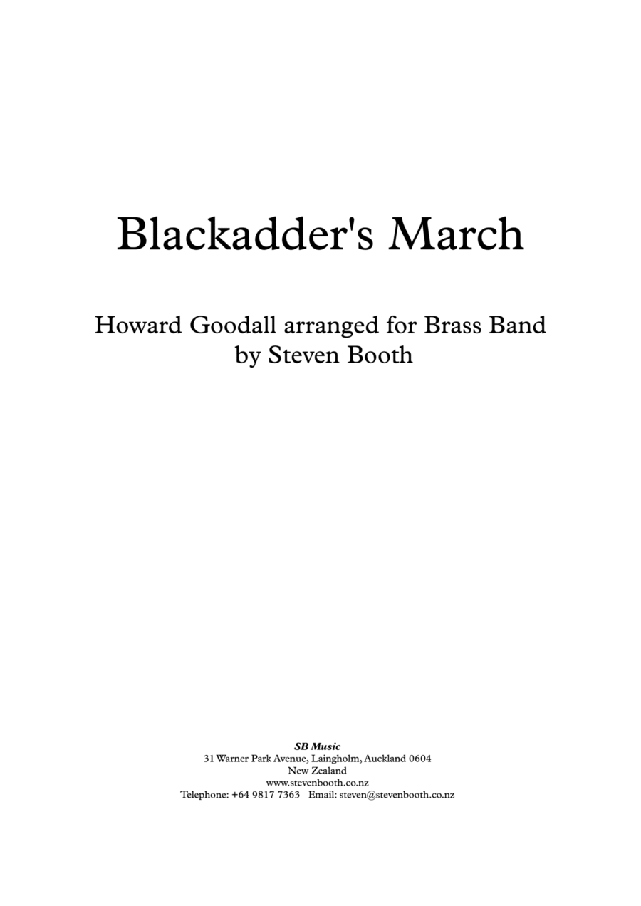 Book cover for Blackadder Theme