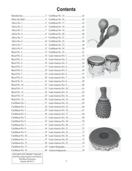 Earth Rhythms Catalog Vol. 1 image number null