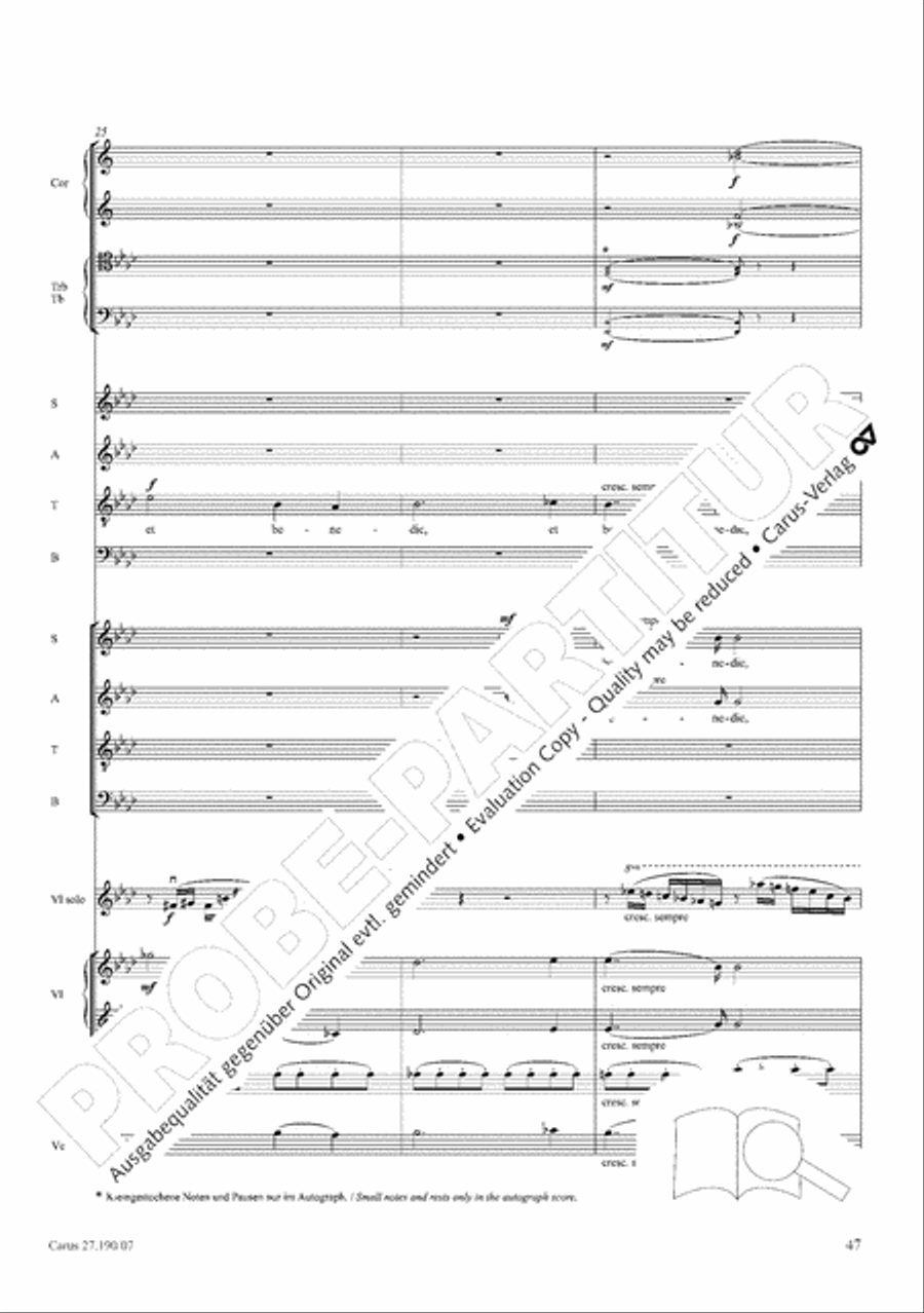 Te Deum 4-Part scores gallery preview page 55