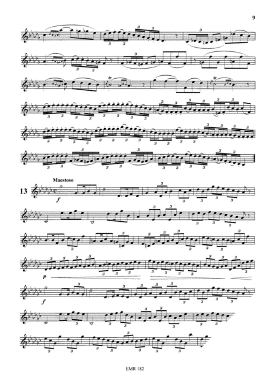 24 Melodic Studies Cornet scores gallery preview page 10