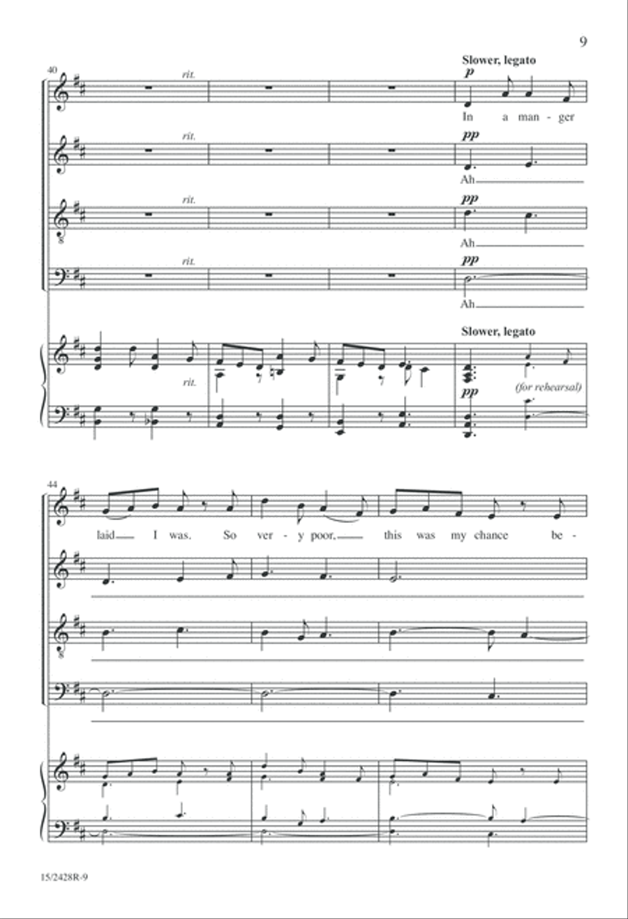 My Dancing Day My Dancing Day 4-Part scores gallery preview page 10