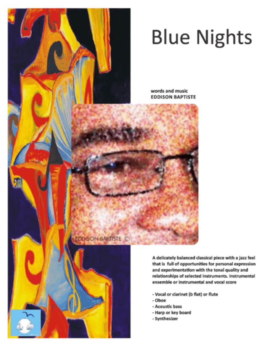 BLUE NIGHTS BLUE NIGHTS Piano scores gallery preview page 1