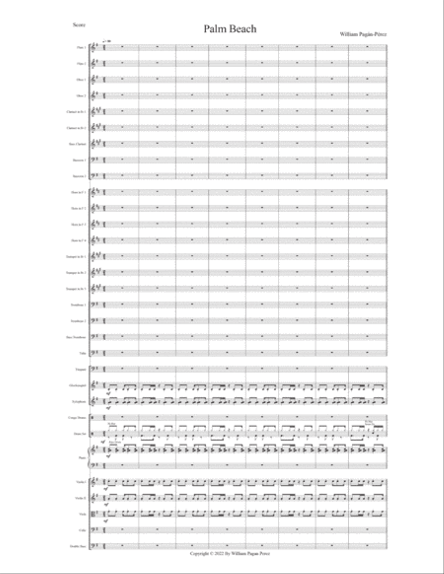 Palm Beach Full Orchestra scores gallery preview page 2