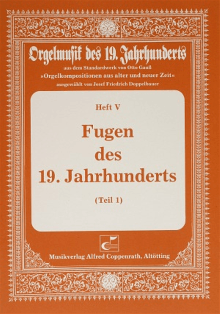 Fugen des 19. Jahrhunderts I Collection / Songbook scores gallery preview page 1