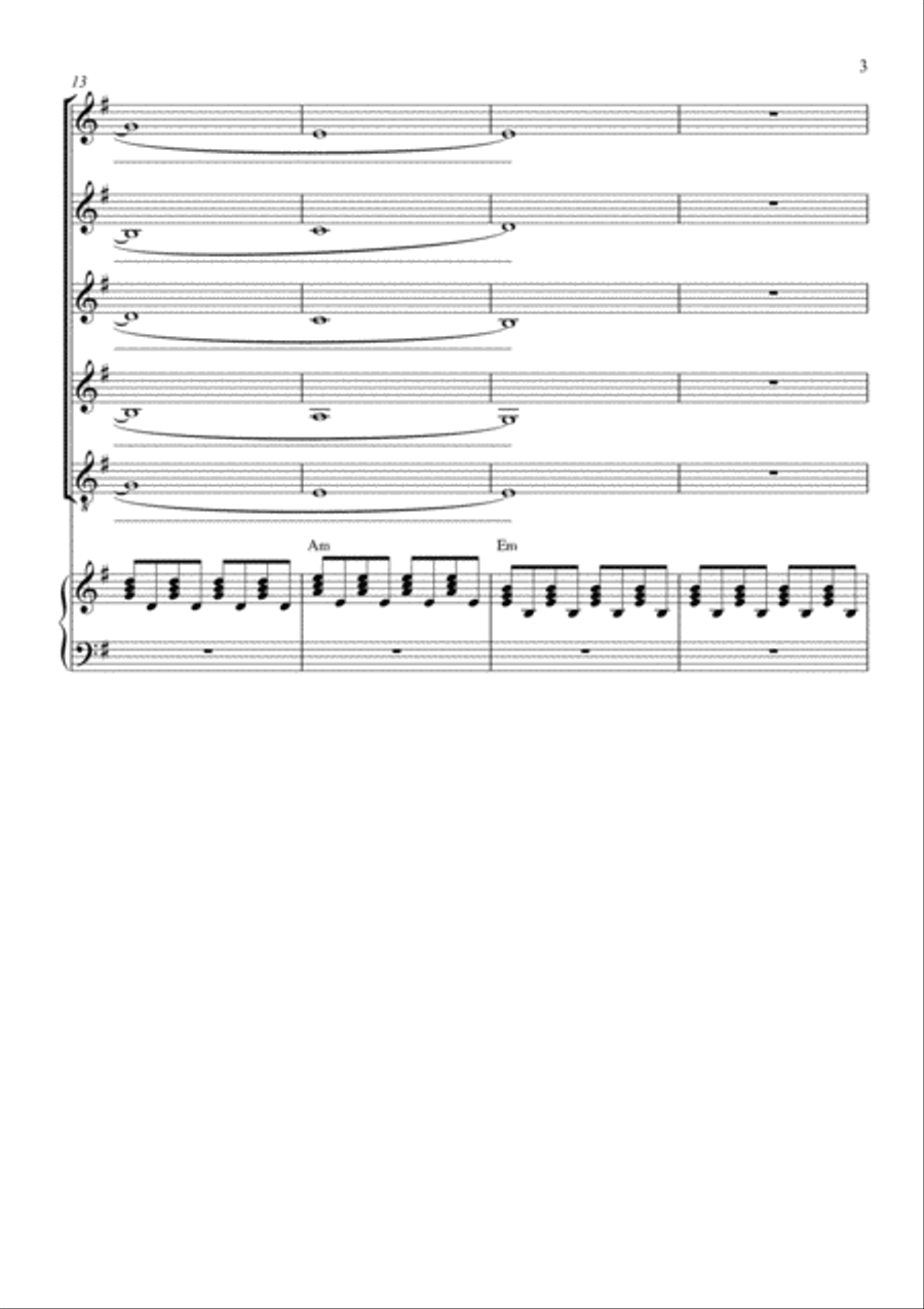 Dog Days Are Over Dog Days Are Over 4-Part scores gallery preview page 3