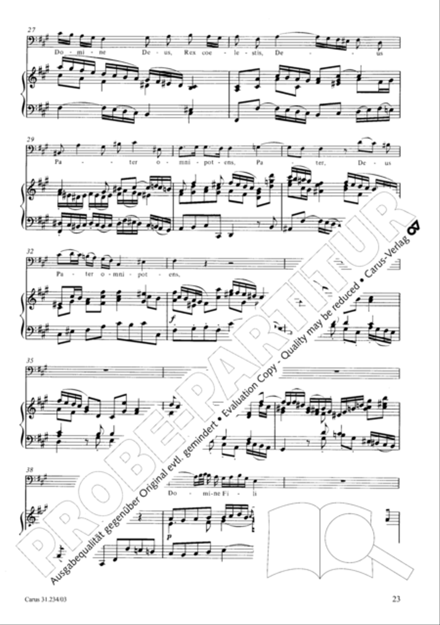 Mass in A major Mass in A major 4-Part scores gallery preview page 26
