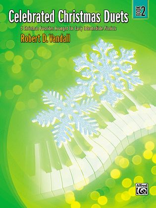 Book cover for Celebrated Christmas Duets, Book 2