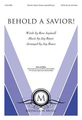 Book cover for Behold a Savior!
