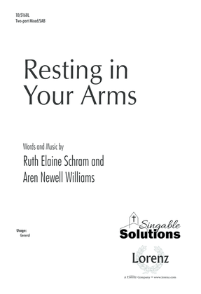 Book cover for Resting in Your Arms
