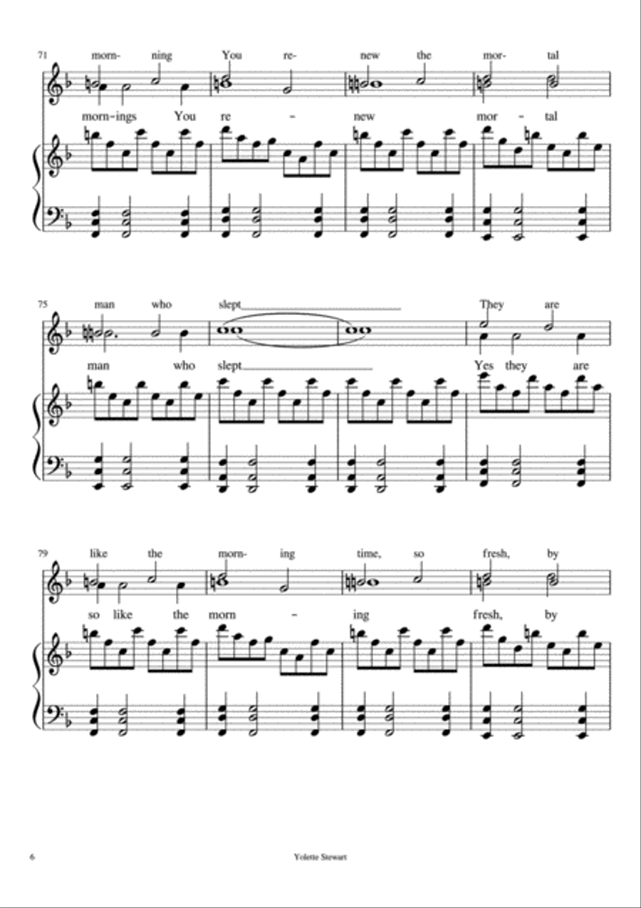 Sing with Spirit in my Heart SA scores gallery preview page 6