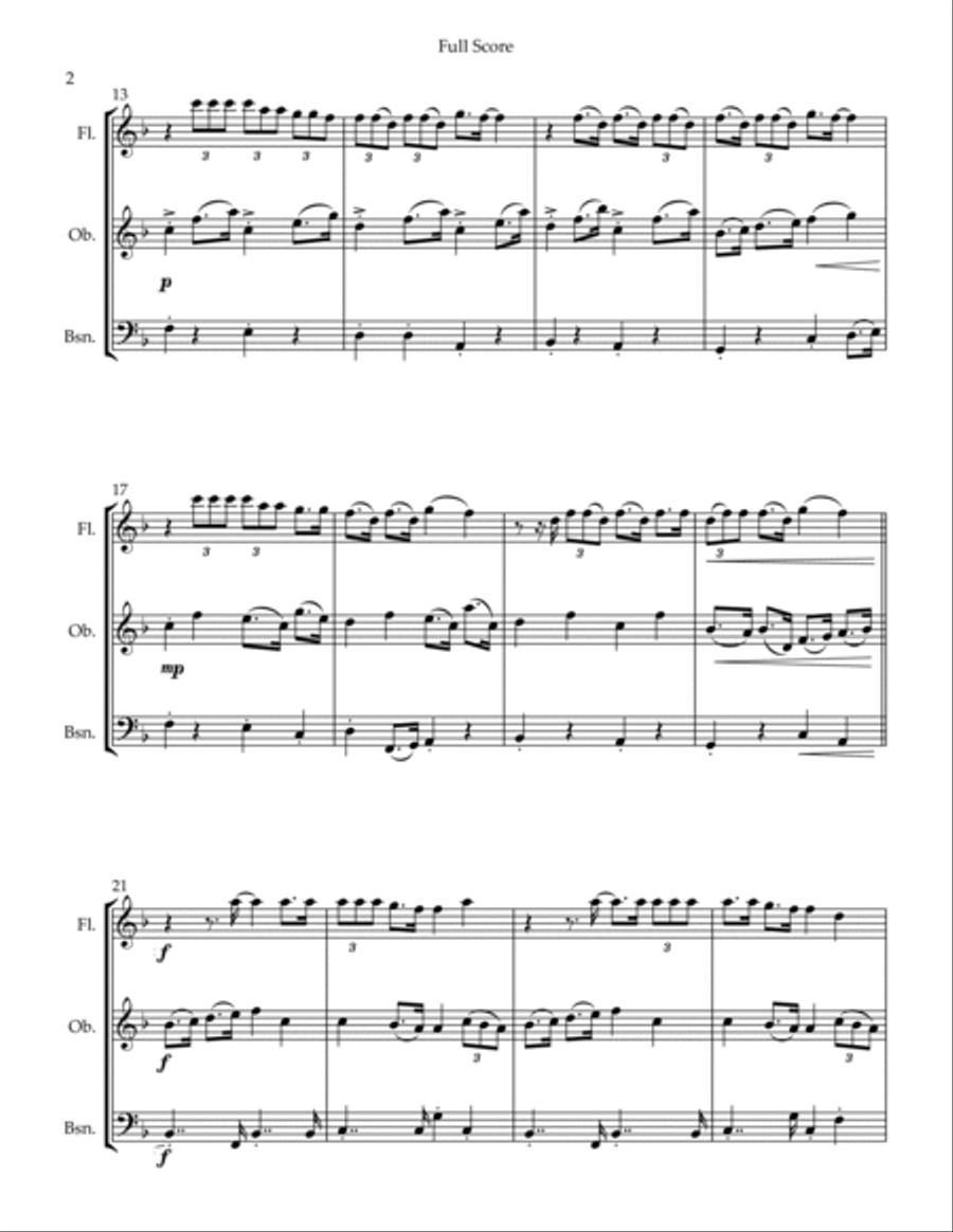 Better Together Better Together Woodwind Trio scores gallery preview page 2