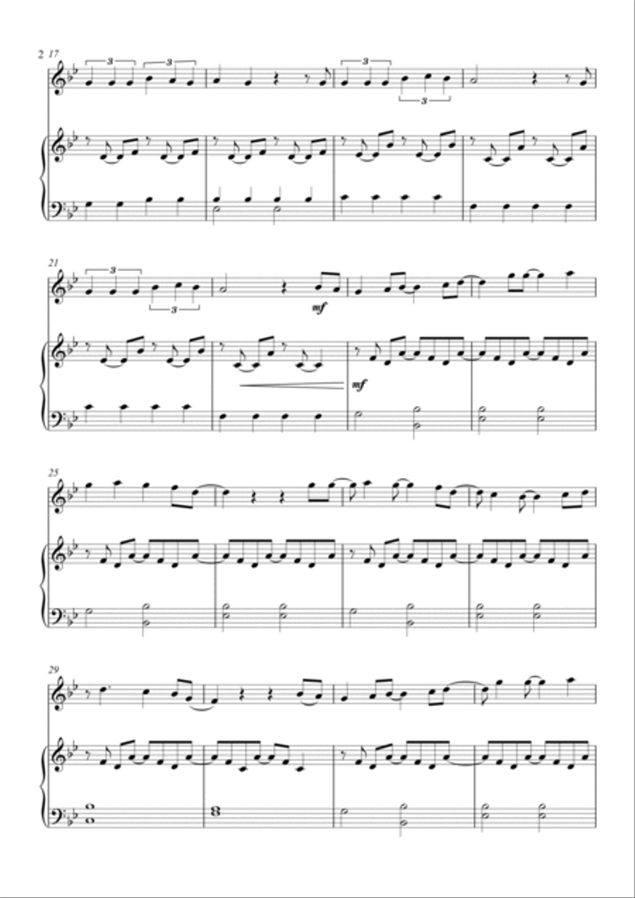 Can't Catch Me Now Flute scores gallery preview page 2