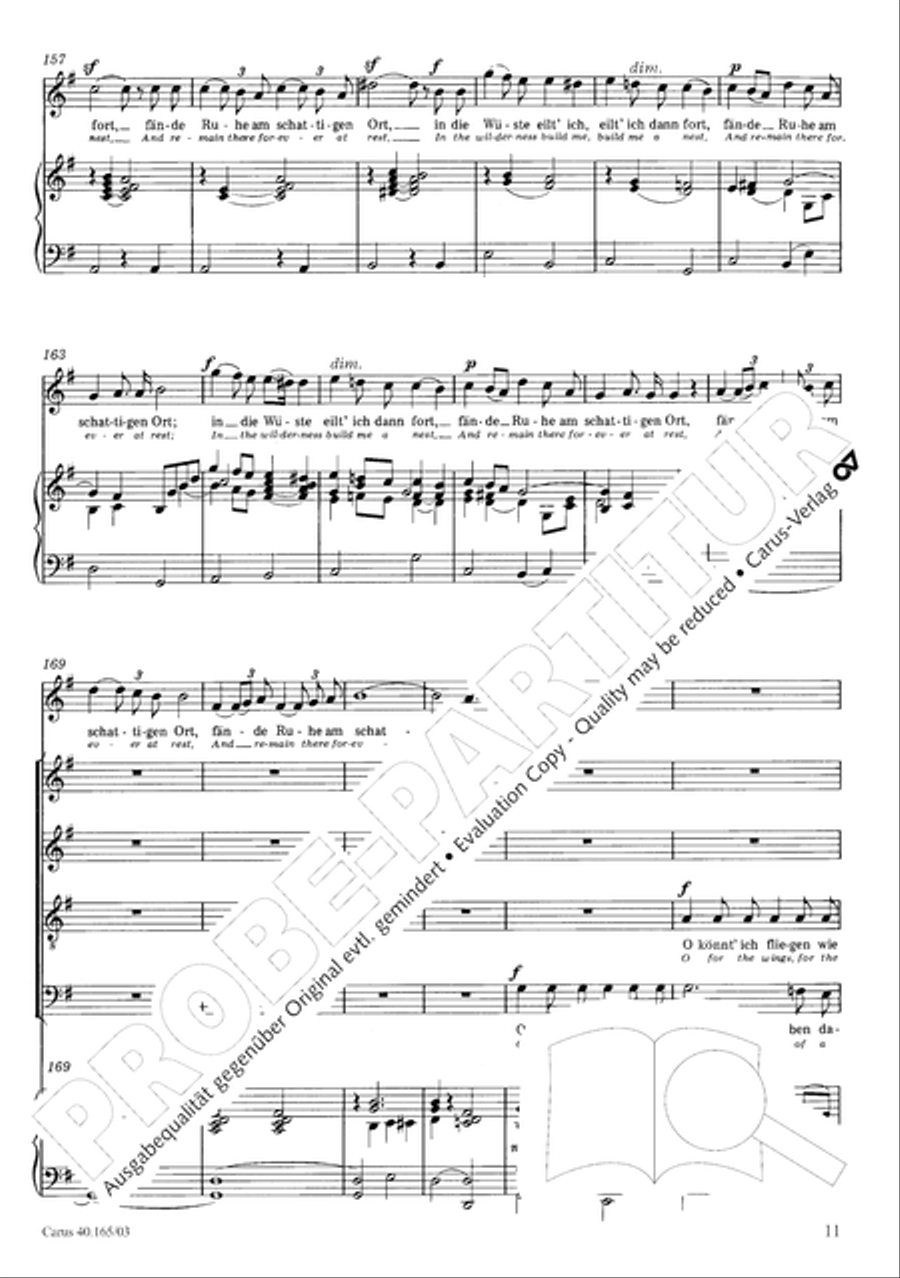 Hor mein Bitten (2 Fassungen) Organ scores gallery preview page 16