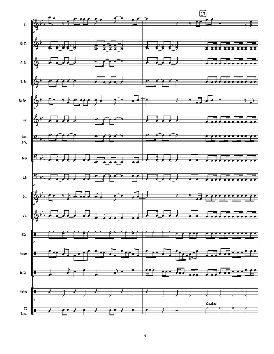 Higher Higher Marching Band scores gallery preview page 5