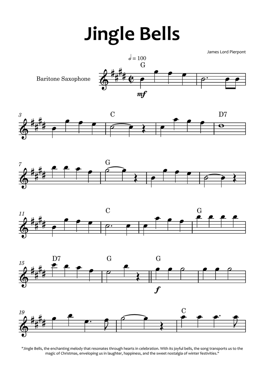 Jingle Bells Chamber Music scores gallery preview page 1