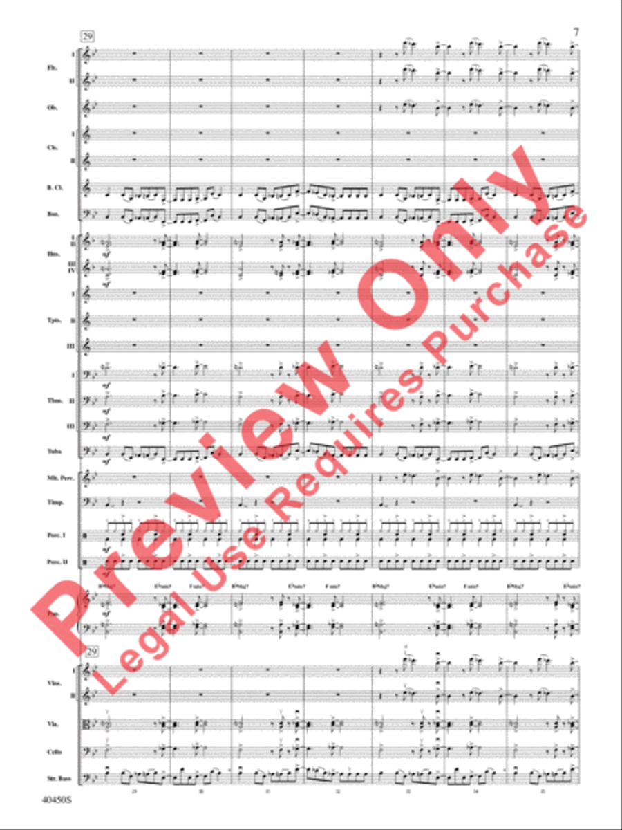 A Whitney Houston Tribute Full Orchestra scores gallery preview page 8