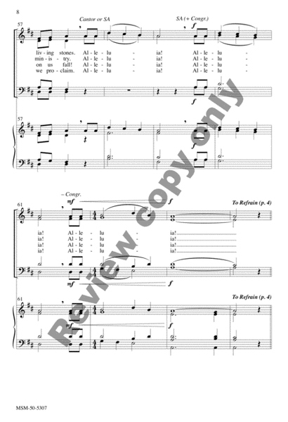 God's Dwelling Place (Choral Score) image number null