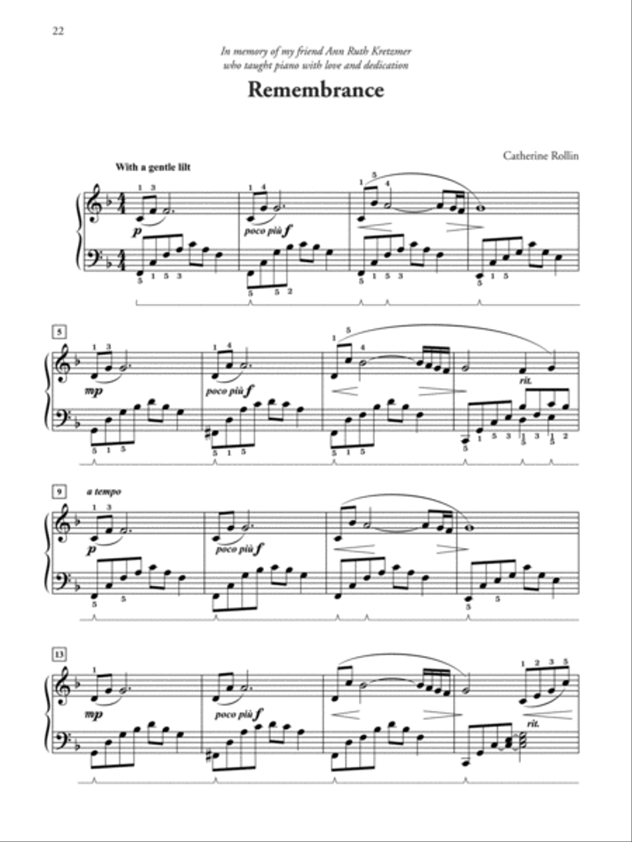 Lyric Moments, Book 3 Piano Solo scores gallery preview page 5