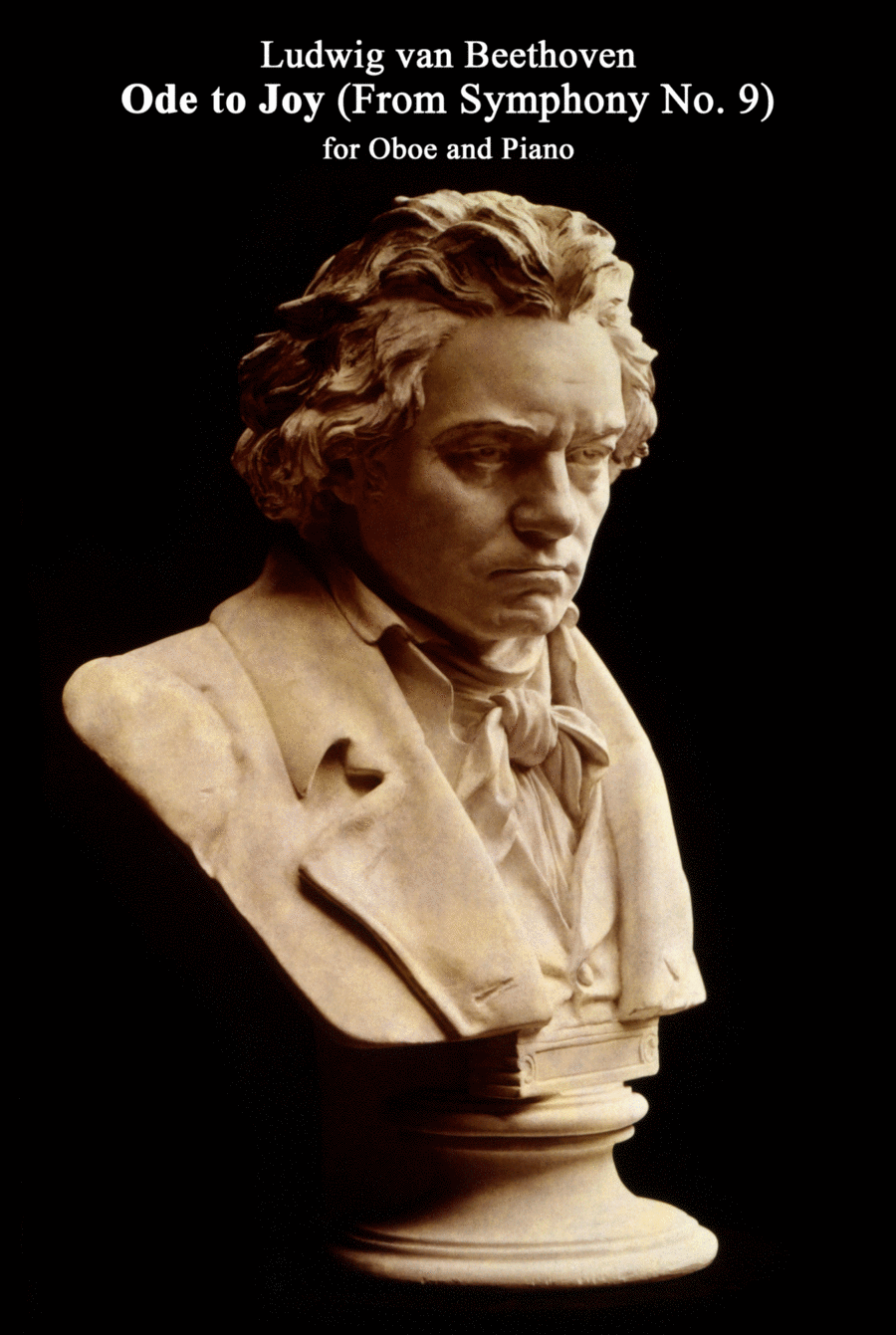 Ludwig van Beethoven - Ode to Joy (From Symphony No. 9) for Oboe and Piano Piano Accompaniment scores gallery preview page 1