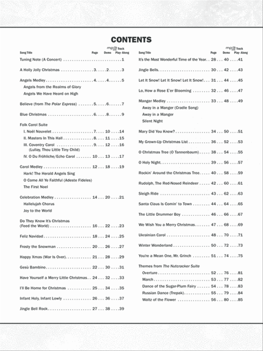 Ultimate Christmas Instrumental Solos for Strings String Orchestra scores gallery preview page 3