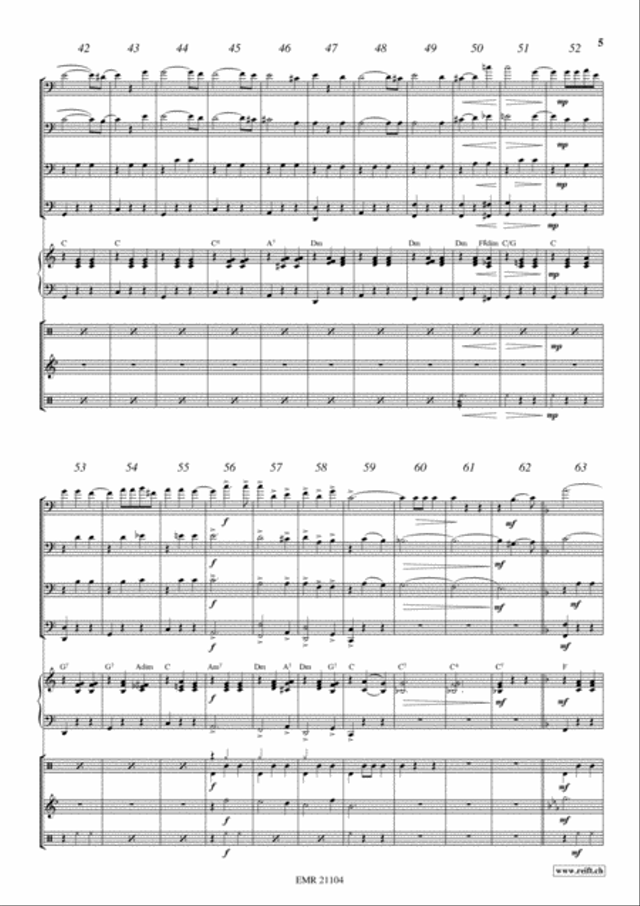 Wiener Medley Wiener Medley Cello scores gallery preview page 5