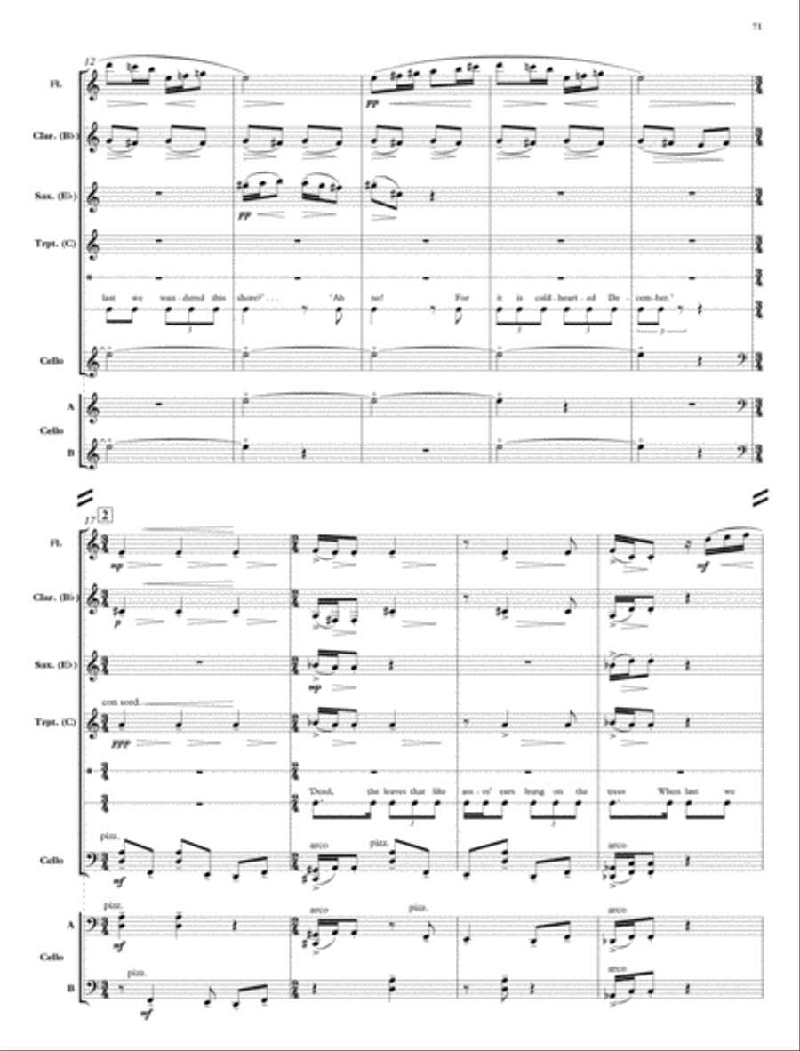Facade Entertainments Clarinet scores gallery preview page 4