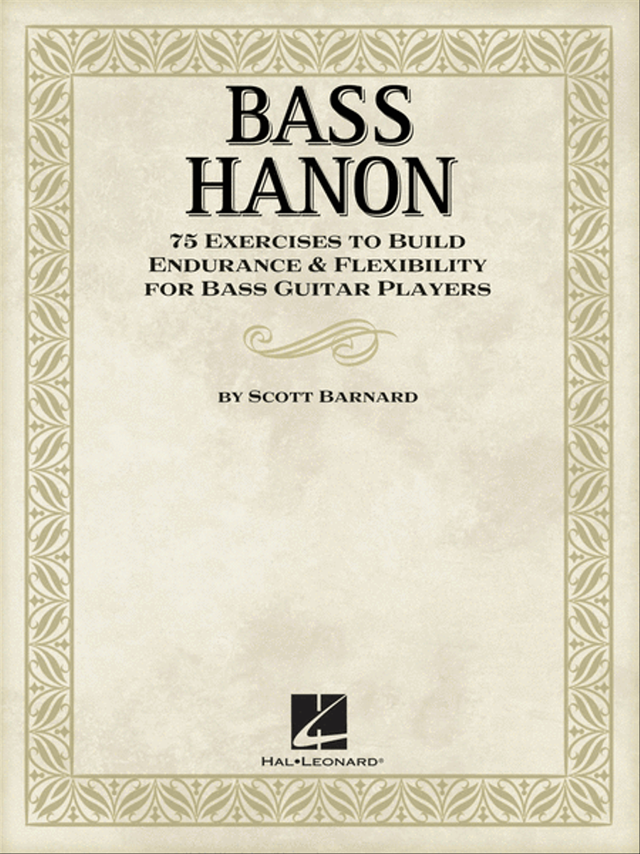 Bass Hanon Bass Hanon Bass Guitar scores gallery preview page 1