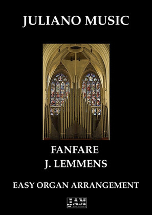 Book cover for FANFARE (EASY ORGAN - C VERSION) - J. LEMMENS