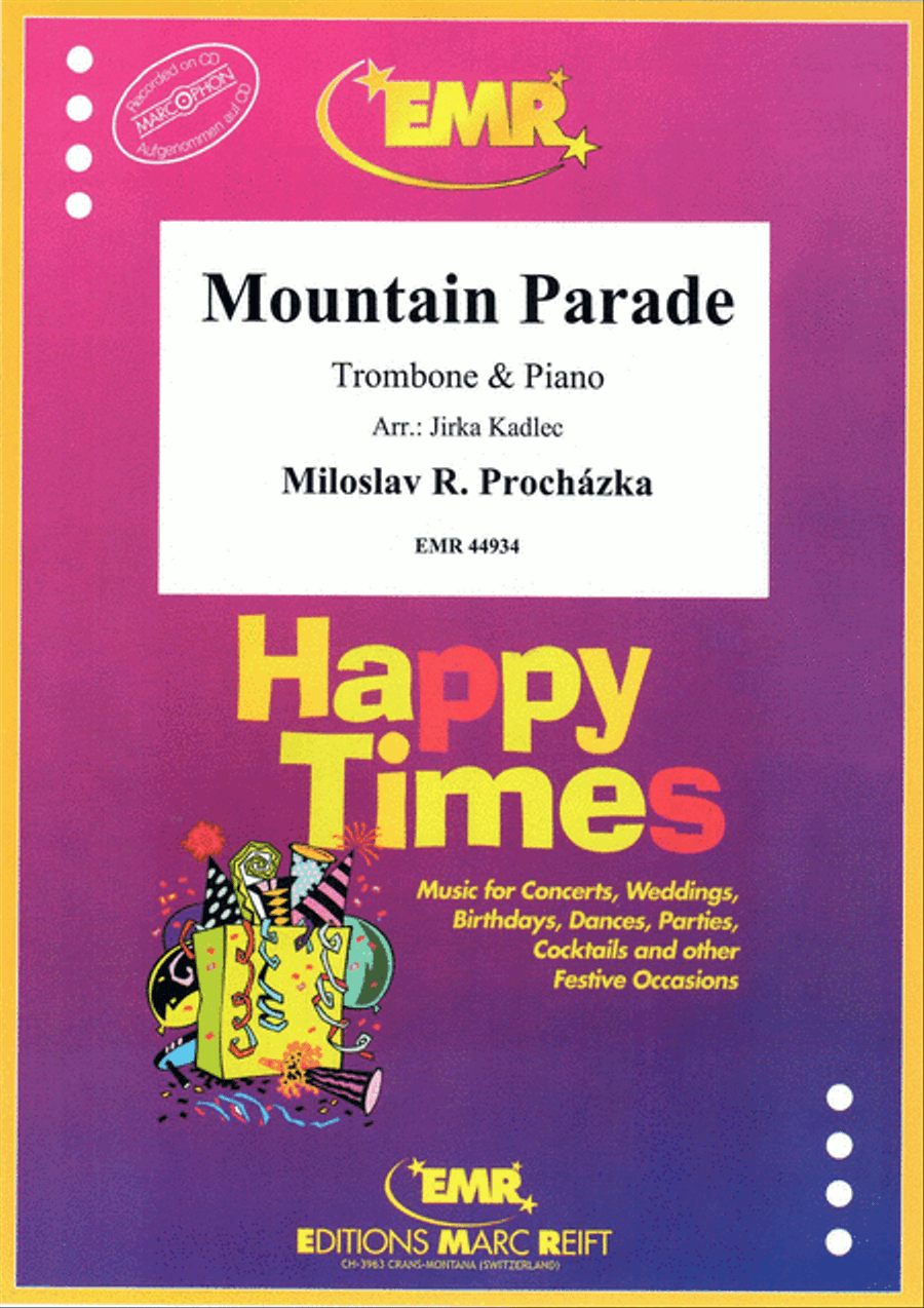 Mountain Parade Piano Accompaniment scores gallery preview page 1