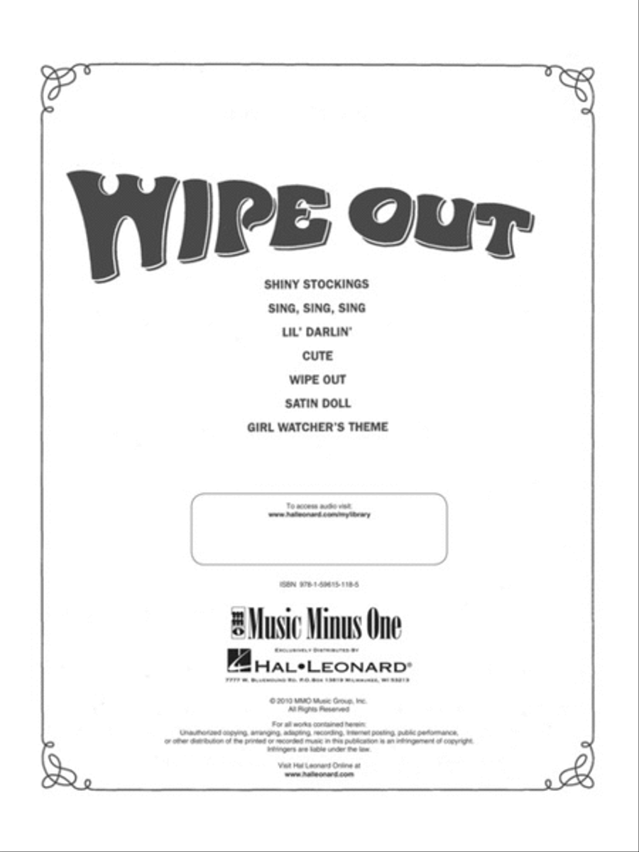 Wipe Out Drums scores gallery preview page 2