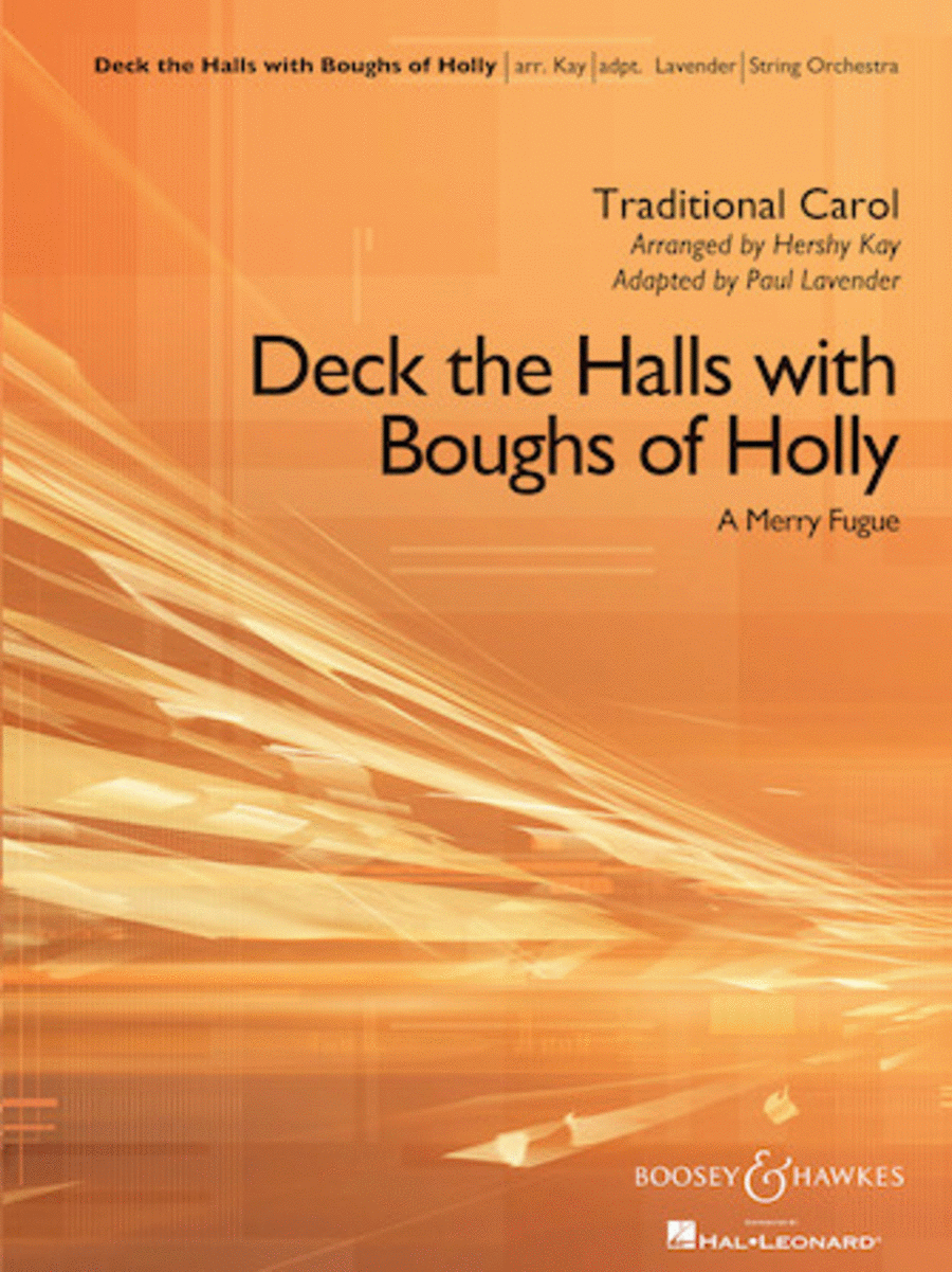 Deck The Halls With Boughs Of Holly Full Score
