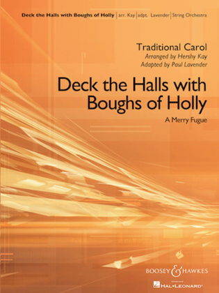Book cover for Deck The Halls With Boughs Of Holly Full Score